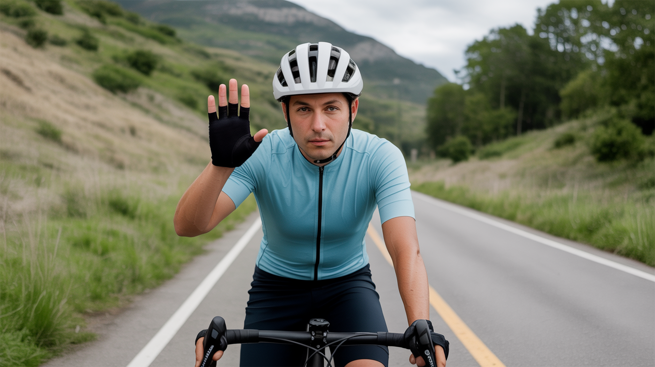 Cycling Hand Signals and Road Positioning Explained