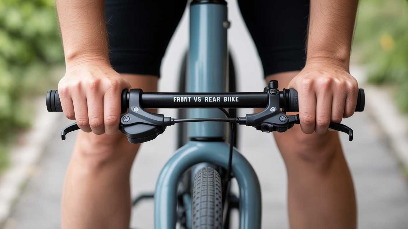 Front vs Rear Brake: What Each One Does