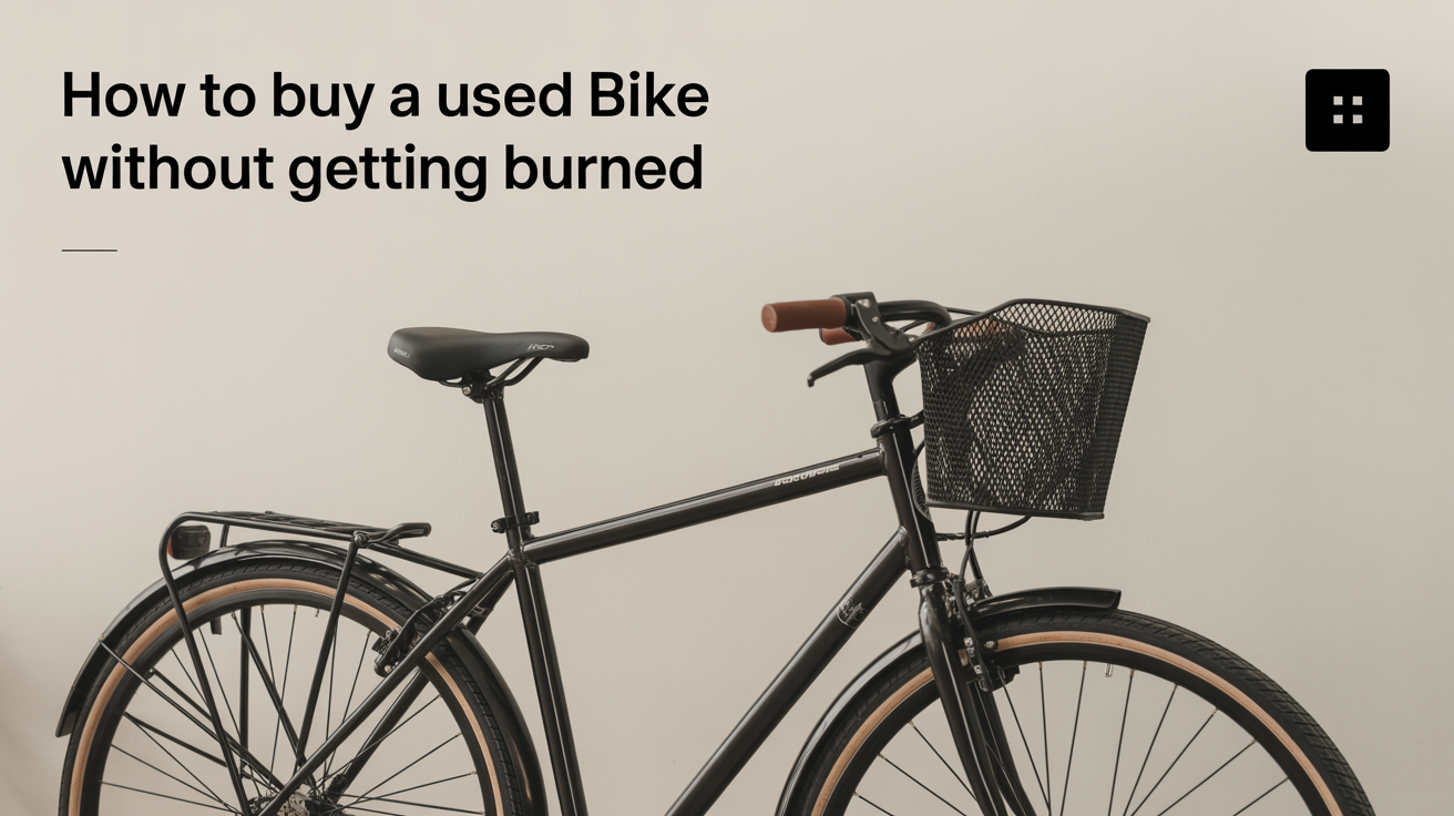 How to Buy a Used Bike Without Getting Burned
