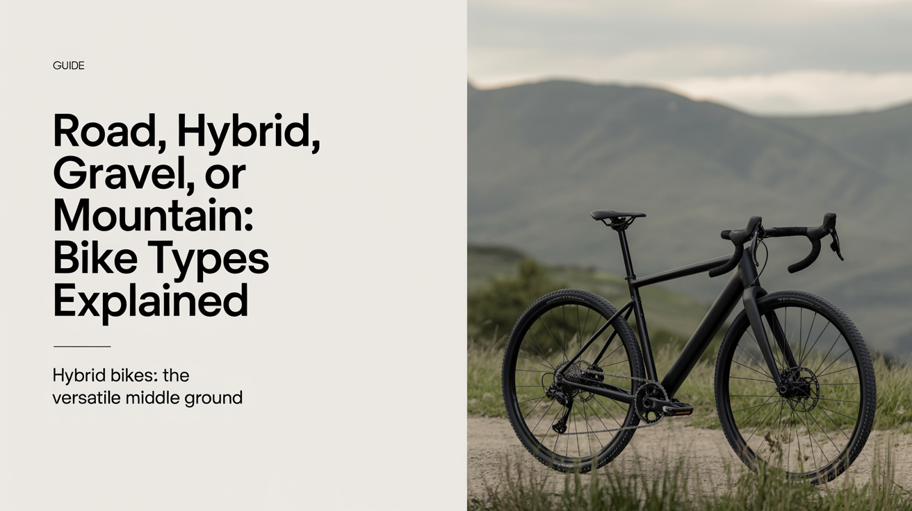 Hybrid Bikes: The Versatile Middle Ground